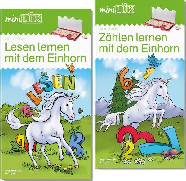Image du produit Mini LÜK Zählen und Lesen lernen mit dem Einhorn (Allemand, 2018)