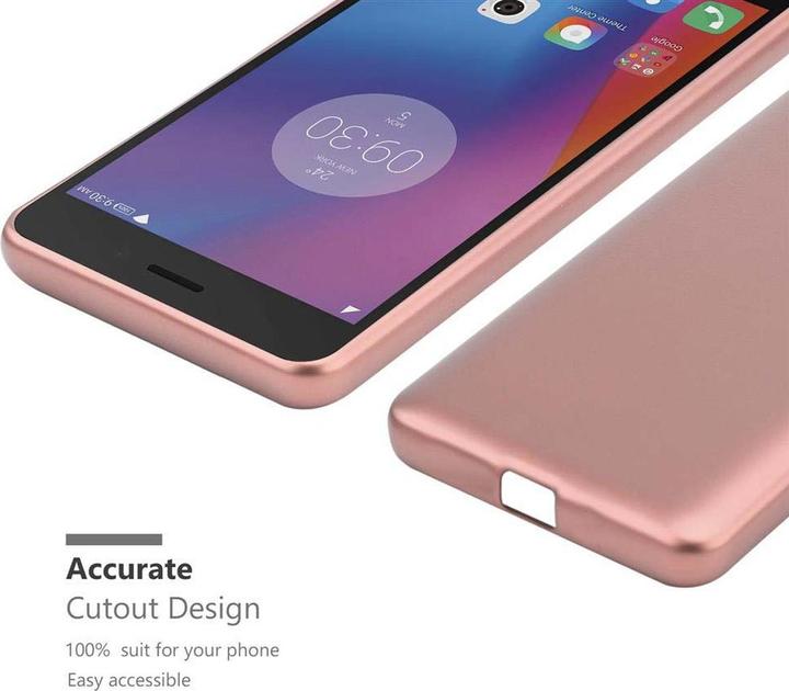 Produktbild Cadorabo TPU Matt Metallic Cover (lg K6, Lenovo K6 Power)