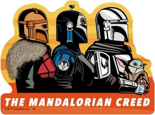 Produktbild Disney STAR WARS The Mandalorian Staffel 3 Die-Cut Aufkleber A