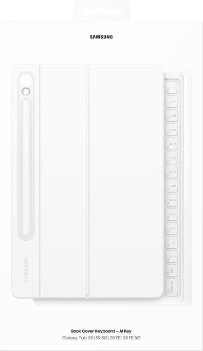 Immagine prodotto Samsung Cover a libro tastiera (DE, Galaxy Tab S9, Galaxy Tab S9 FE)