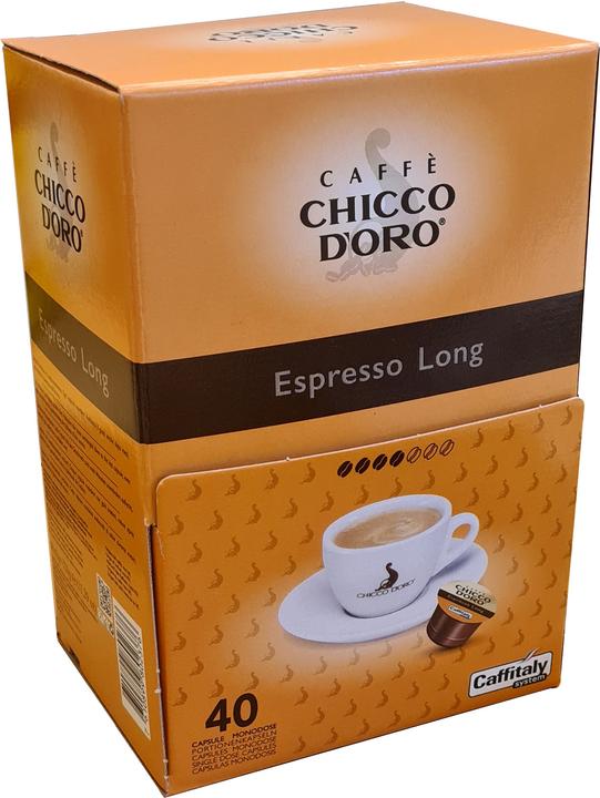 Chicco D'oro Coffee capsules Espresso Long (40 x Port.)