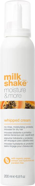 Image du produit Milk_Shake - Crème fouettée Moisture & More 200 ml (200 ml, Mousse de volume)