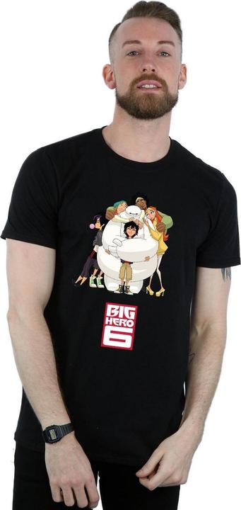 Immagine prodotto Disney Big Hero 6 Baymax Hug Maglietta Uomo (3XL)