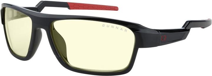 Actual product image Gunnar Gaming Glasses Lightning Bolt Onyx Amber