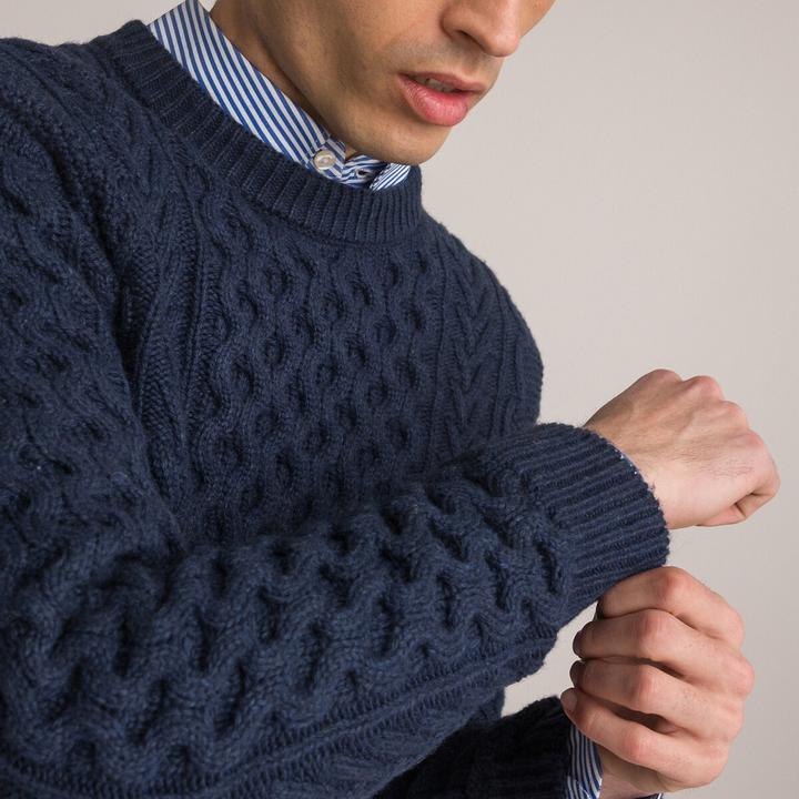 Produktbild La Redoute Collections Pullover mit rundem Ausschnitt (XL)