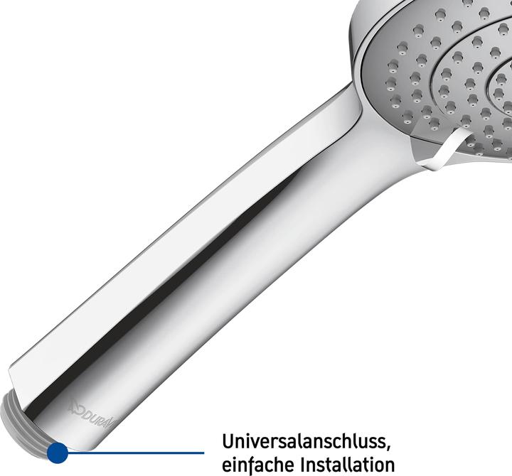 Immagine prodotto Duravit Doccia a mano (3 Tipi di raggi, 8.80 l/min)