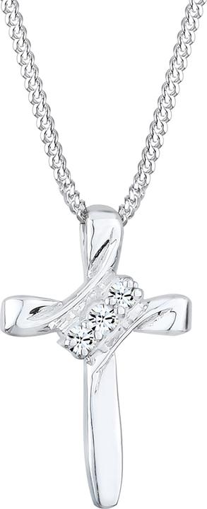 Elli Kreuz (Sterling Silber, 45 cm)