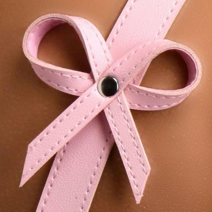 Actual product image XR Brands Bondage Harness w/ Bows XL/2XL - Pink