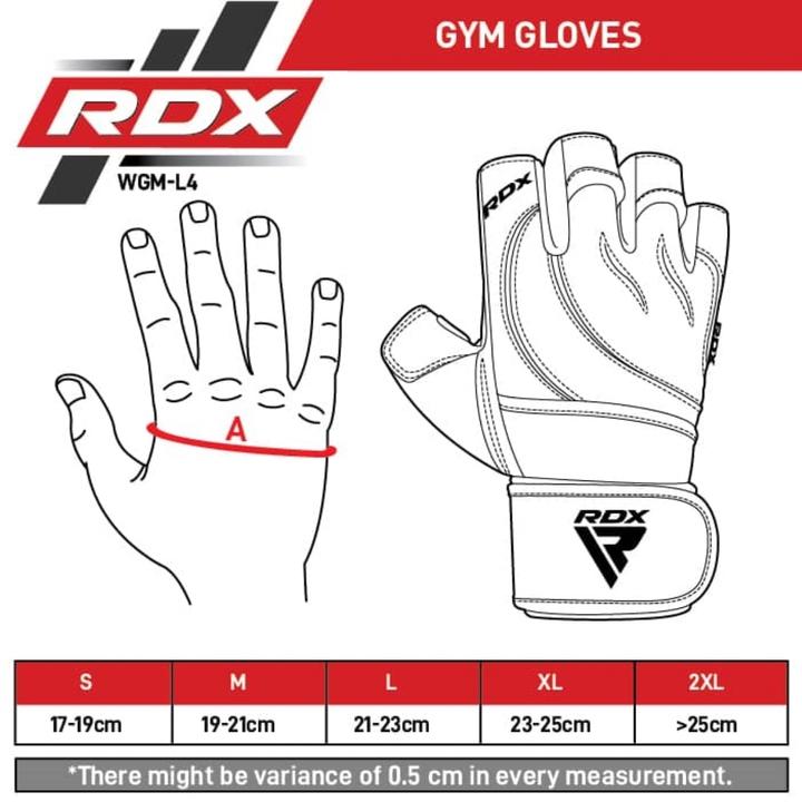 Produktbild Rdx L4 Offene Finger Gewichtheber Gymhandschuhe (S)
