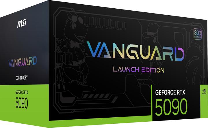 Produktbild MSI Geforce Rtx 5090 32g Vanguard Soc Launch Edition (32 GB)