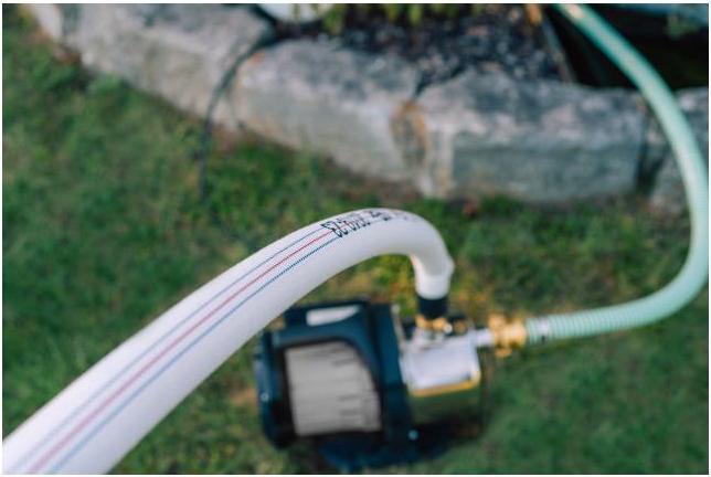 Actual product image Geka Flat hose line with quick coupling connectionCoupling 1 1/4 inch 15... (15 m, 32 mm)