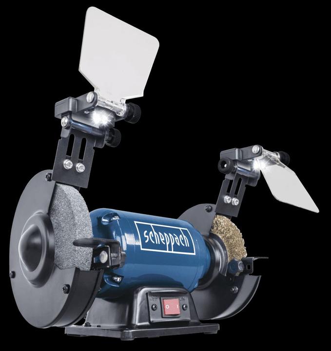 Produktbild Scheppach SM150LB Doppelschleifer mit Bürste - 230-240V 50Hz 400W - 150mm (Doppelschleifer, 400 W)