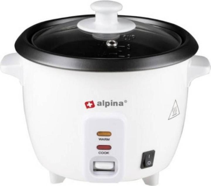 alpina Cuiseur à riz avec cuillère en plastique
