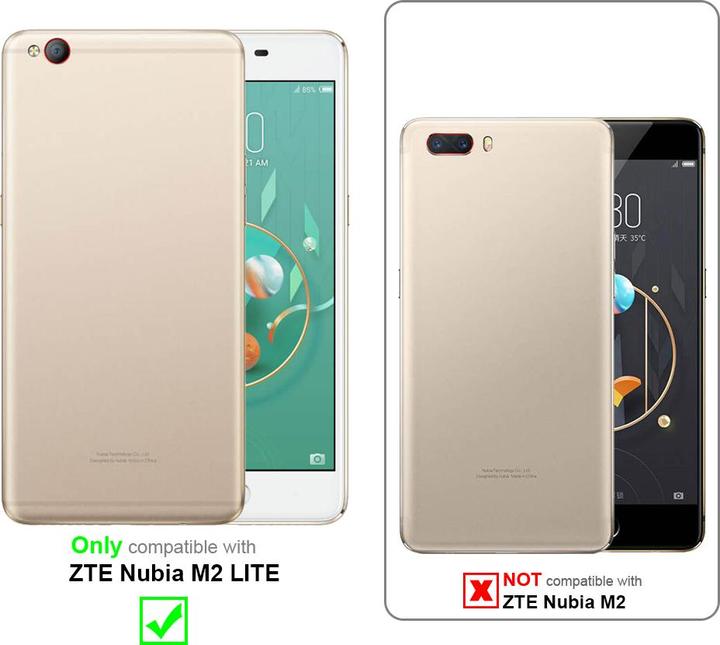 Image du produit Cadorabo Coque pour ZTE Nubia M2 LITE universel avec Clip (ZTE Nubia M2 Lite)