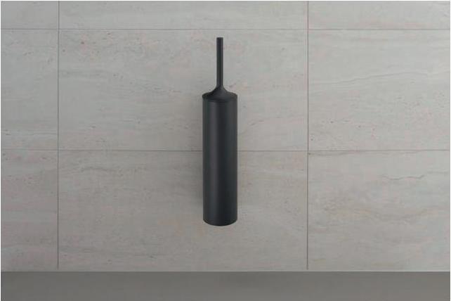 Actual product image Duravit Brush set Starck T wall-hung black matt