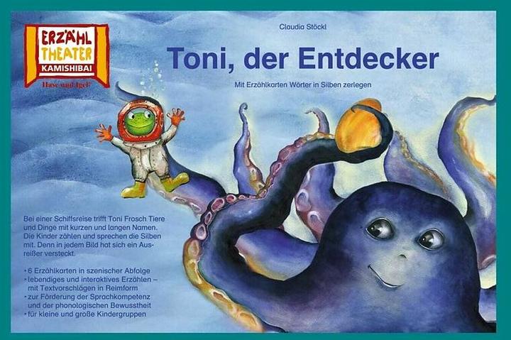 Immagine prodotto Kamishibai: Toni, der Entdecker (Tedesco, Claudia Stöckl, 2021)