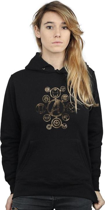 Image du produit - Sweat à capuche AVENGERS INFINITY WAR ICONS - Femme (XL)