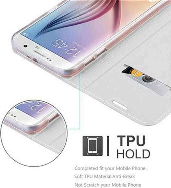 Produktbild Cadorabo Book Classy Style Cover (Samsung Galaxy S6)