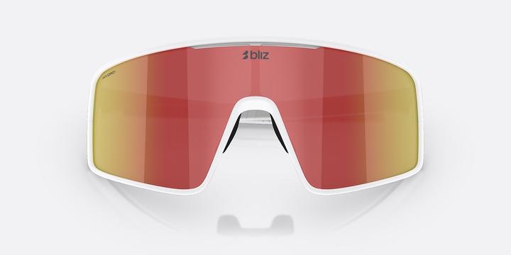 Immagine prodotto Bliz P001 (bianco opaco, bianco opaco rosa, Marrone con specchio rosso)