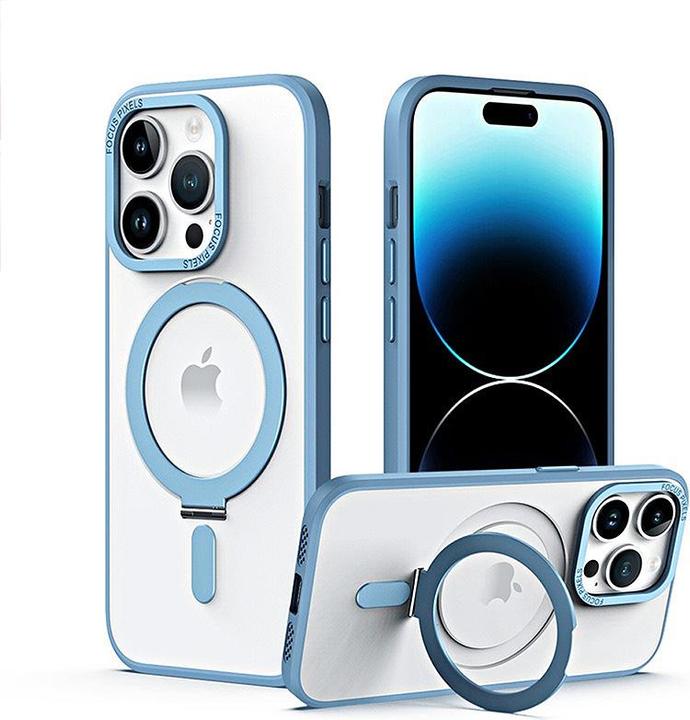 Produktbild RPD iPhone 14 - Magsafe Stand Etui babyblau (Apple iPhone 14)