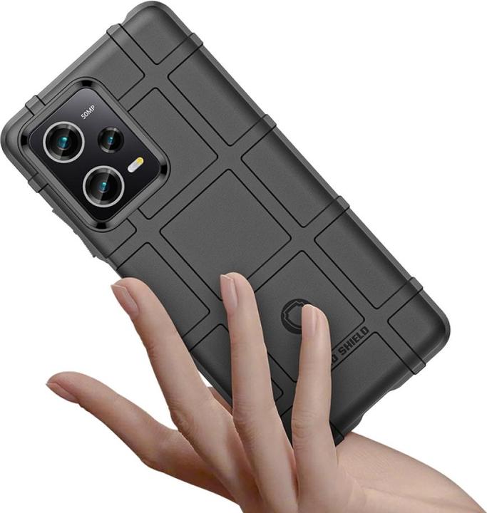 Actual product image Screenguard Xiaomi Redmi Note 12 Pro 5G Rugged Shield Cover (Xiaomi Redmi Note 12 Pro 5G)