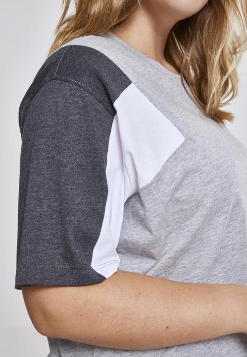 Image du produit Urban Classics Ladies 3-Tone Short Oversize Tee (3XL)