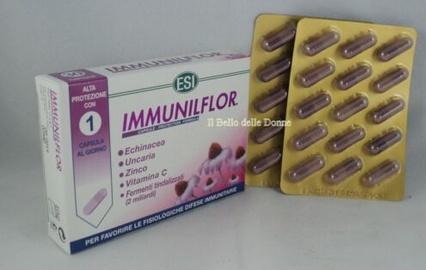 Immagine prodotto ESI Immunilflor 30 Capsule Echinacea Zinco Brows X Sistema immunitario Inverno