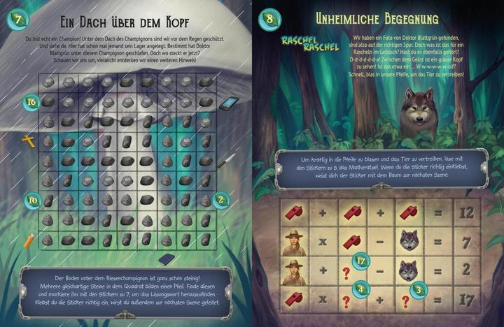 Produktbild Krimi-Sticker-Rätsel – Der Wald der Geheimnisse