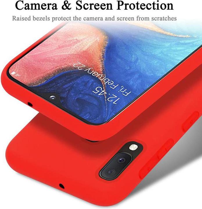 Image du produit Cadorabo TPU Liquid Silicone Case Cover (Samsung Galaxy A20e)