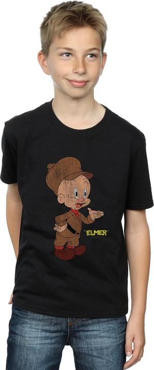 Actual product image Looney Tunes Boys Elmer Fudd Distressed T-Shirt (140, 146)