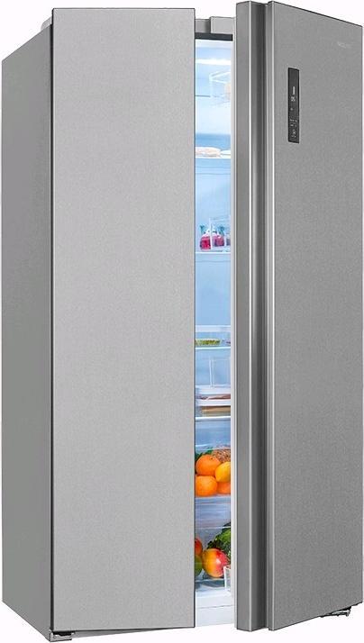 Actual product image Exquisit SBS560050D inoxlook Side by SideNo Frost, D (562 l)