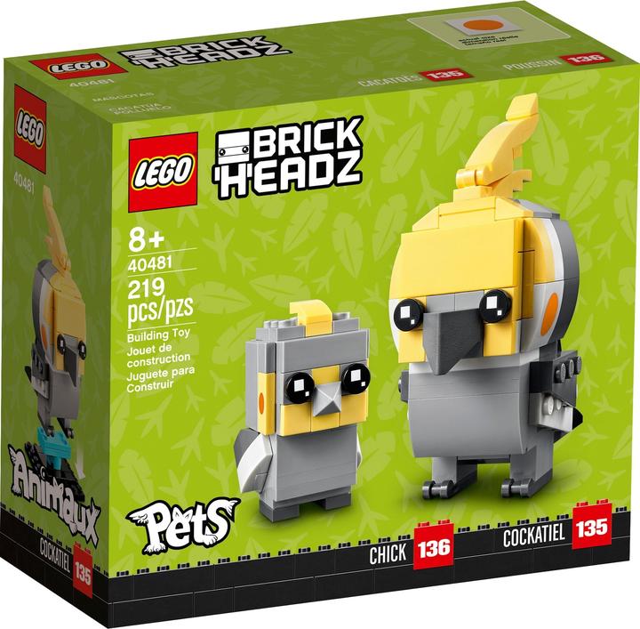 Immagine prodotto LEGO BrickHeadz - Cacatua (40481, LEGO Brickheadz)