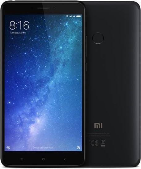 Xiaomi Mi Max 2 (64 GB, Matte Black, 6.44", Hybrid Dual SIM, 12 Mpx, 4G)