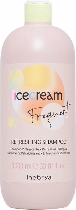 Immagine prodotto Inebrya Ice Cream Frequent Best Care regenerujący szampon do włosów 1000ml (1000 ml, Shampoo liquido)