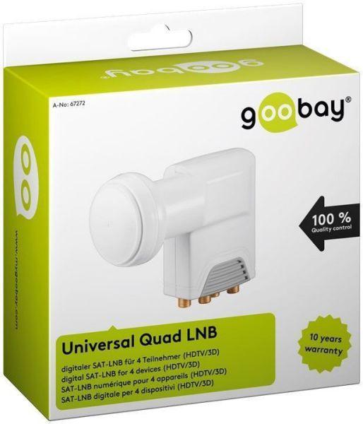 Image du produit Goobay Quad universel (Quad LNB, 40mm)