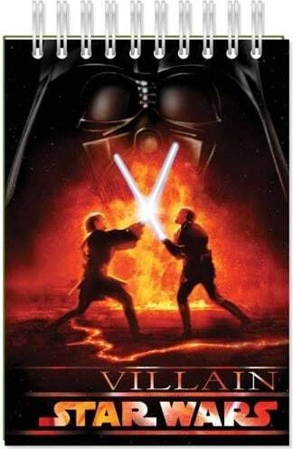 Star Wars - Cahier à spirale VILLAIN (Couverture rigide)