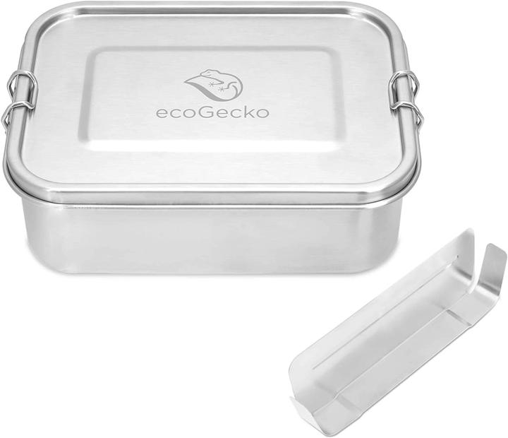 ecoGecko Premium stainless steel lunch box