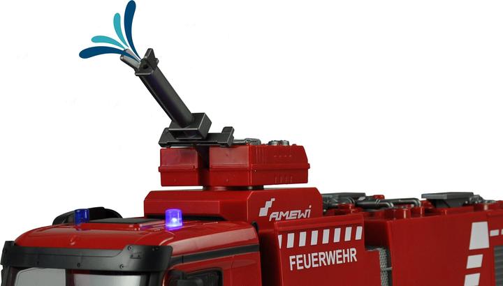 Produktbild Amewi Mercedes Benz Feuerwehr Löschfahrzeug Elektro Brushed LKW 2WD 1:18 RTR (RTR Ready-to-Run)