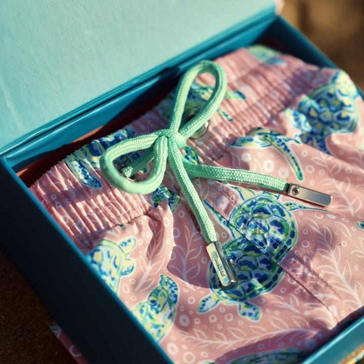 Actual product image Moustard Sea Turtles Swimshorts (L)
