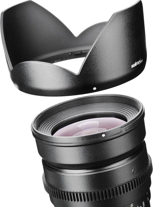 Image du produit Walimex pro Objectif vidéo DSLR Pro 35mm, f/1.5, Nikon (Nikon F, Plein format)
