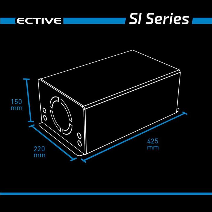 Image du produit Ective SI302 Onduleur sinusoïdal 3000W/12V Onduleur sinusoïdal