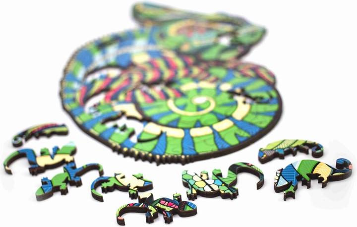 Actual product image Eco Wood Art Kameleon (111 pieces)