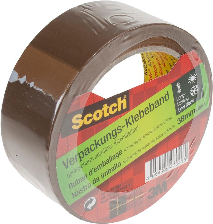 Immagine prodotto Scotch Nastro da imballaggio S3866B marrone 38mm x 66m (38 mm)