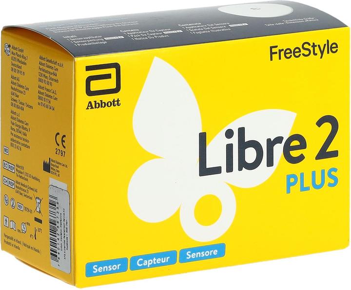 Image du produit AMO ABBOTT (PI-APS) FREESTYLE Libre 2 Plus Sensor 15 T (Glucomètre)
