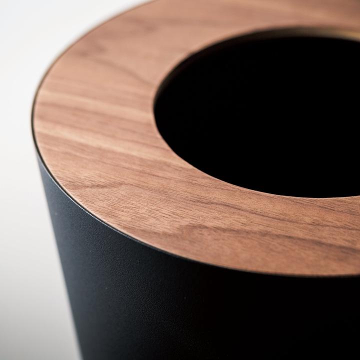 Produktbild Yamazaki - Trash Can Round - Rin - brown (1.30 l)