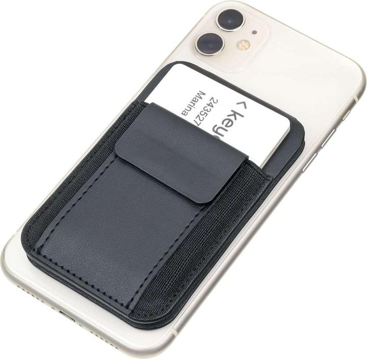 Troika CASH CARDS KEY Kartenetui MagSafe, schwarz