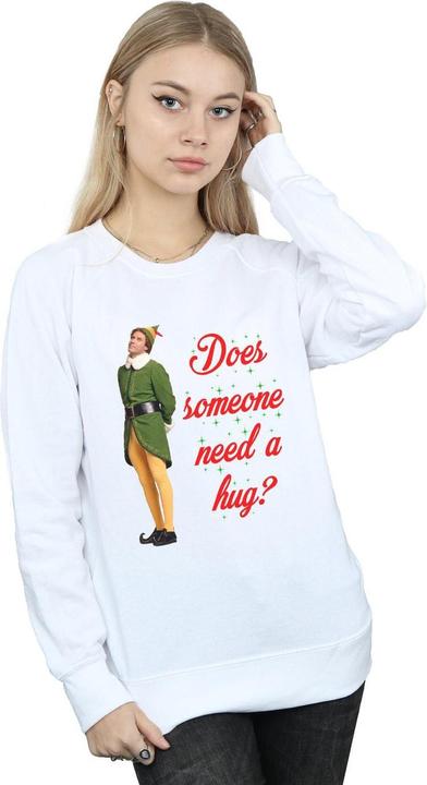 Actual product image Elf Womens/Ladies Hug Buddy Sweatshirt (XL)