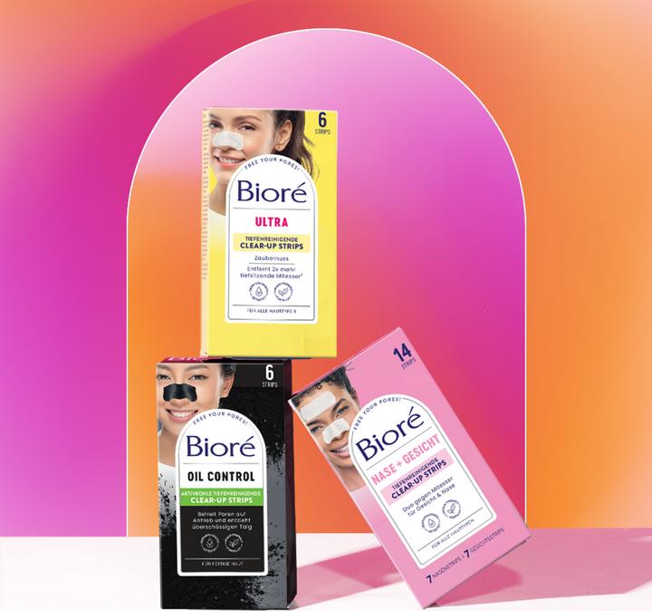Image du produit Bioré Bandelettes Clear-Up combinées (Chiffons de nettoyage)