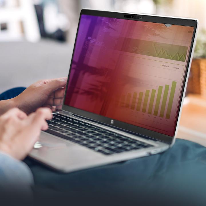 Produktbild StarTech COM 39,62cm 15,6Zoll 16:9 Laptop Blickschutzfolie Doppelseitiger Laptop Goldfilter mit Erhö (13.58", 16 : 9)