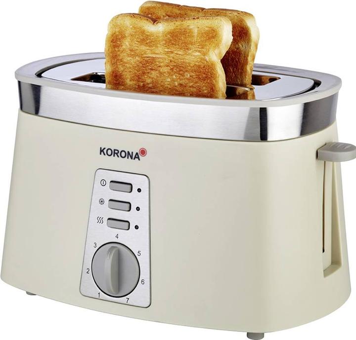Produktbild Korona 21205 Toaster Überhitzungsschutz Sandgrau